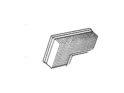 1995 BMW 325is Air Filter - 13721730946