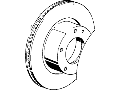 BMW 320i Brake Disc - 34116855153