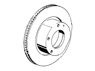 BMW 318i Brake Disc - 34111160915