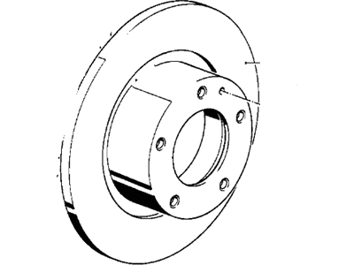 1985 BMW 524td Brake Disc - 34111163135