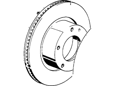 BMW 34112226813 Brake Disc, Ventilated