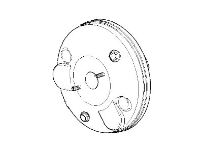 2002 BMW Z3 M Brake Booster - 34332282358