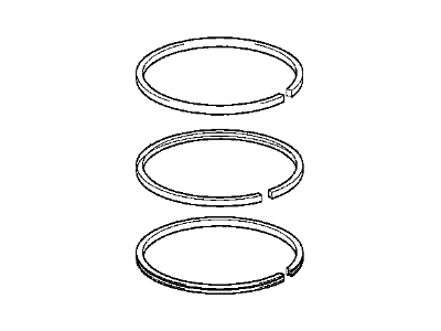 2002 BMW M5 Piston Ring - 11257843751