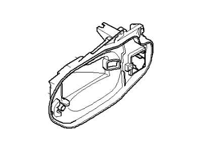 2008 BMW 650i Door Lock Cylinder - 51217127803