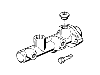 BMW 318is Brake Master Cylinder - 34311163711