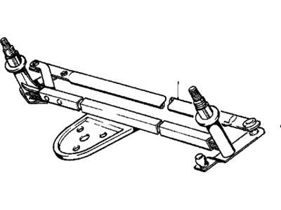 1983 BMW 320i Wiper Pivot - 61611365296