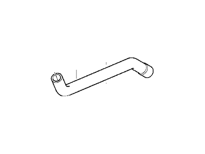 2003 BMW Z8 Cooling Hose - 11151407621