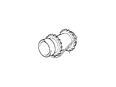 BMW 740i Crankshaft Gear - 11211742435