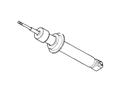 2002 BMW 745i Shock Absorber - 33526786542