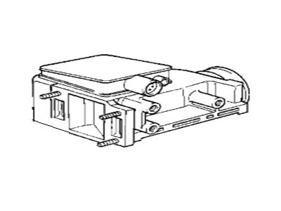 BMW 13621734655 Air Volume Determinator Without Co-Poti