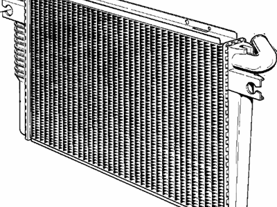 1978 BMW 733i Radiator - 17111177563