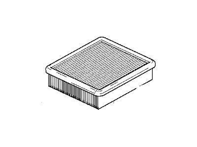 1995 BMW 318is Air Filter - 13721247404