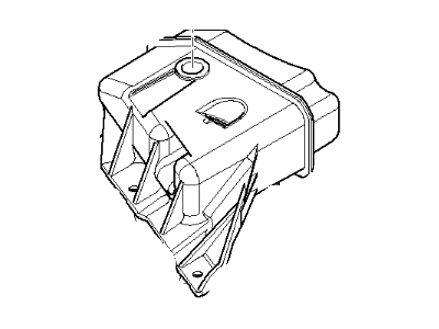 BMW 61677895577 Washer Fluid Reservoir