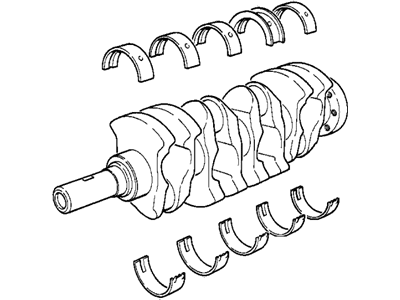 1996 BMW 318i Crankshaft - 11211721816