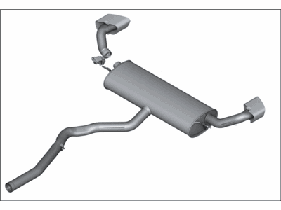 BMW X5 Exhaust Pipe - 18308648380