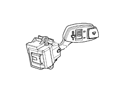 BMW 61316924107 Wiper Switch