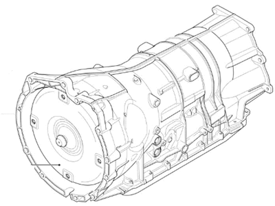 2012 BMW X5 Transmission Assembly - 24007631059