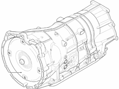 2012 BMW X5 Transmission Assembly - 24007607859