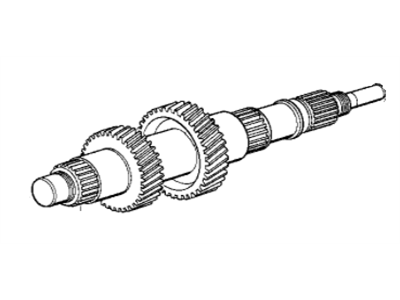 BMW 23221228362 Output Shaft