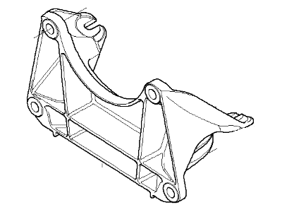 BMW 745i Transmission Mount - 22326772288