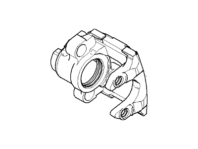 BMW 34216757055 Brake Caliper Left