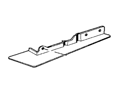 1993 BMW 740iL Fender Splash Shield - 51711963060