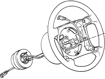 1994 BMW 325i Steering Wheel - 32341159788