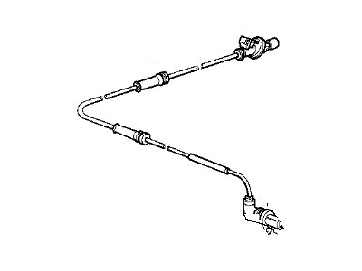 1989 BMW 750iL ABS Sensor - 34521181839