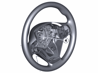 BMW 32306876787 Sports Steering Wheel Leather