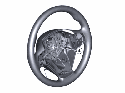 2014 BMW X3 Steering Wheel - 32306798533