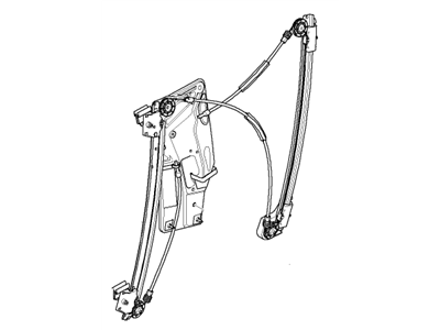 BMW 528i Window Regulator - 51338252394