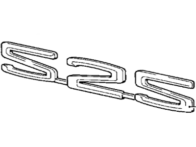 BMW 51141869975 Rear Emblem