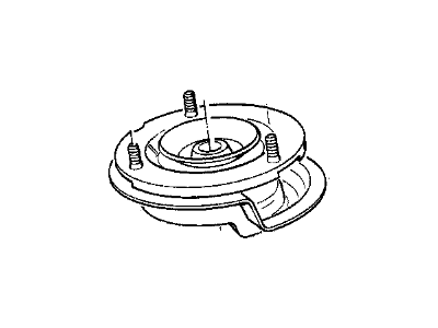 BMW 850Ci Shock And Strut Mount - 31331135577