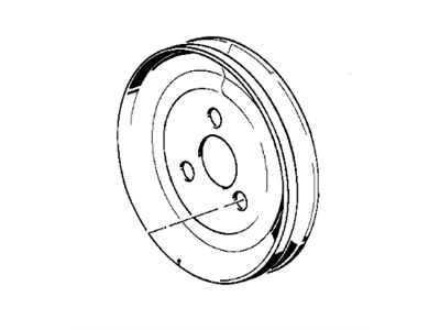 BMW 32411272449 Pulley