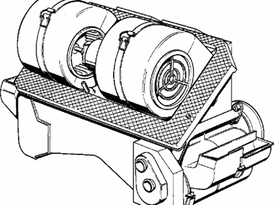 BMW 633CSi Heater Core - 64111374566