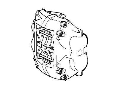 BMW M6 Brake Caliper - 34112225002