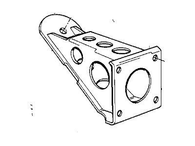 BMW 325e Engine Mount Bracket - 11811128496