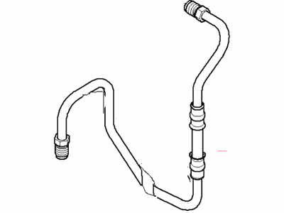 BMW 34326774387 Pipeline With Pressure Hose