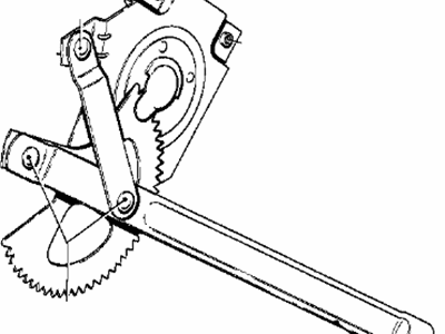 1978 BMW 320i Window Regulator - 51321822902