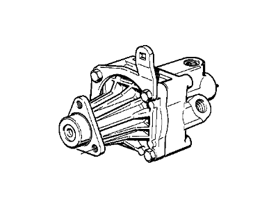 1988 BMW M6 Power Steering Pump - 32411134091