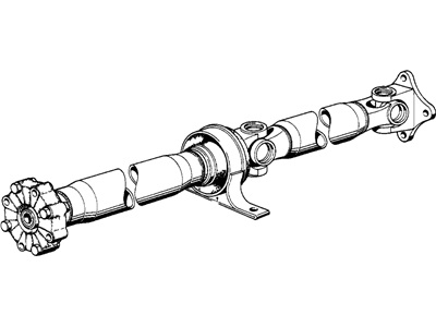 BMW 320i Drive Shaft - 26111225477