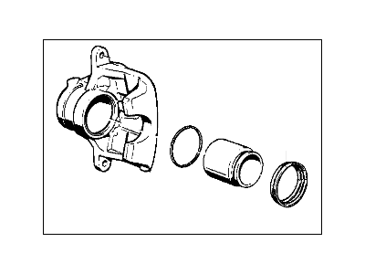 BMW 325e Brake Caliper - 34111154379