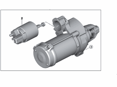 BMW 12417556131 Starter