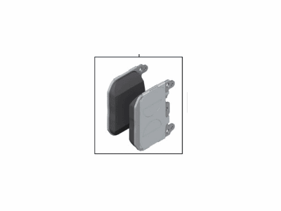 BMW 428i Brake Pads - 34116878876