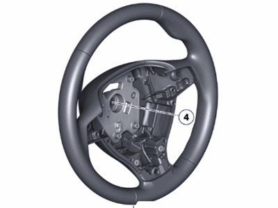 2015 BMW 528i Steering Wheel - 32336867291