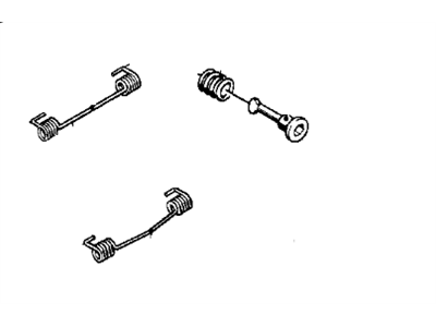 BMW 34419064267 Repair Kit Springs