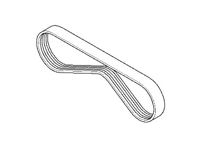 2008 BMW 760Li Serpentine Belt - 11287512563