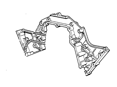 BMW 11141741318 Upper Timing Case