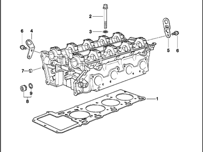 BMW 740iL Cylinder Head Gasket - 11120004553