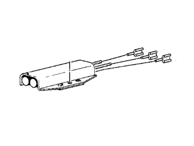 BMW 13641358095 Resistor